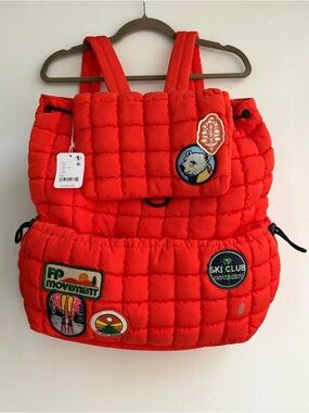 FP Movement Quilted Patch Hiker Backpack- Limited Edition!🔥 NEW with Tags!